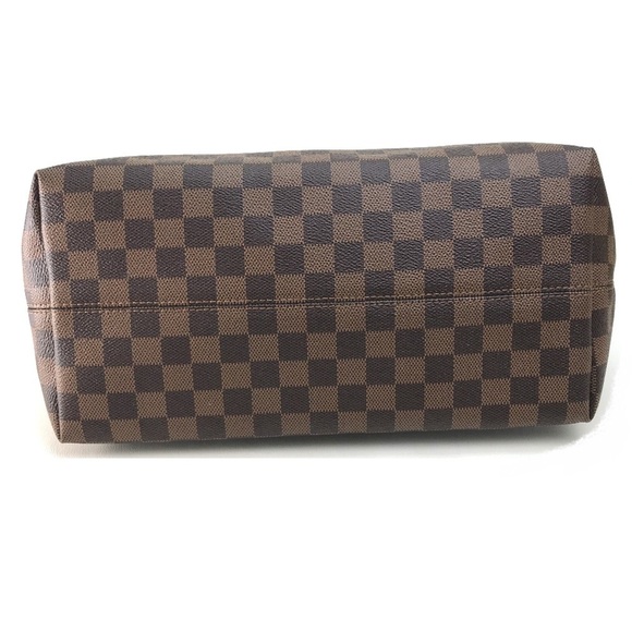 LOUIS VUITTON Authentic Brown Damier Canvas Shoulder Bag - Picture 3 of 13